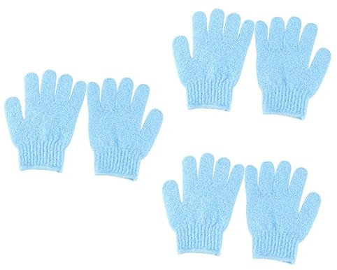 Housoutil Feuchtigkeitsspendende Handschuhe 6 Paare Badehandtuch Duschgel Badetuch Entferner Schlamm Reiben Fräulein Zelle Gesichtsreiniger