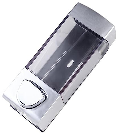 Amosfun Soap Dispenser Pump Wall-mounted Shower Gel Box Easy Press Bottle for Bathroom