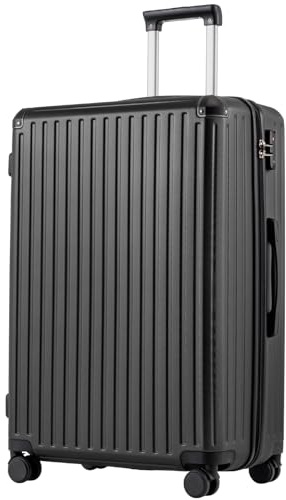 COOLIFE 28 Inch Large Suitcase – Hardshell Trolley Lightweight ABS+PC