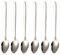 6 cucharas de pomelo, cucharas de toronja de acero inoxidable de metal de 6.6 pulgadas (6 piezas)