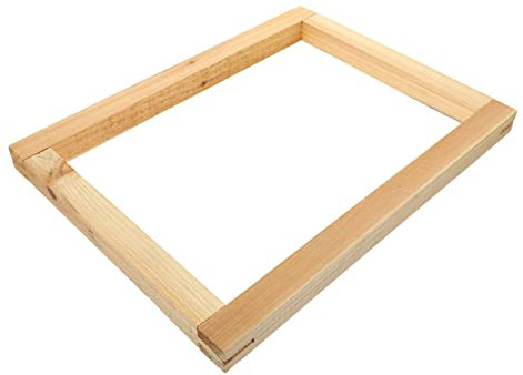 VILLFUL Praktischer Siebdruckrahmen Wiederverwendbarer Druckrahmen Für -projekte Shirts Taschen Und Stoffen Für Kreative Designs Und Handarbeiten