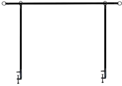 Over The Table Rod Stand With Clamps, Over Table Display Bar, Adjustable Metal Arch Frame, Multipurpose Reusable Table Arch Stand, Balloon Flower Arch Frame For Weddings, Christmas