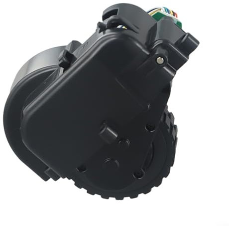 Gettimore Ruote motrici di ricambio per Tesvor per S5 per S5 Max Robot Aspirapolvere Accessori Migliore Manovrabilità Efficiente Pulizia Nero (R)