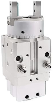 Pneumatischer Drehgreiferzylinder MRHQ10/20/25D-90S/16D-180S mit Winkelschwenkung, kleiner Greifer(MRHQ10D-360S)
