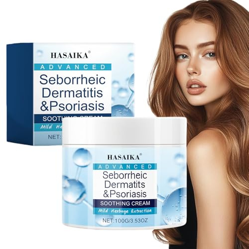 HASAIKA® Crema Calmante para el Cuero Cabelludo, Crema hidratante para el cabelludo, Nutre y calma el cuero cabelludo y la piel (100 g)