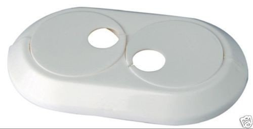 Pack de 5 embellecedores dobles para radiador - Blanco - 12 - 28 mm