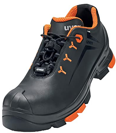 Uvex BUVEXPS3-TWO BP 39 säkerhetssko, S3-typ, svart/orange, storlek 39, 10 stycken