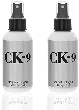 Gotdog CK-9 Luxury Designer Pet Perfume, Uni-sex Fine Dog Cologne, Pack of 2