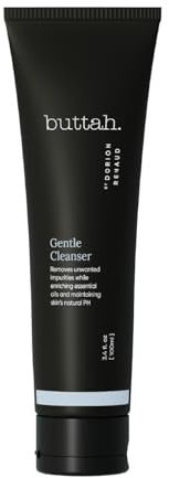 Buttah Skin by Dorian Renaud Facial Cleanser 3.4oz - Organic Clarifying Face Wash - Oil & Dirt Extracting Wash - Daily Cleansing - All Natural - Face Wash for Melanin Rich Skin - Black Owned Skincare