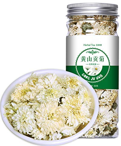 Tisana cinese Frutta Frutta Tè Rosa Tè in scatola Crisantemo di seta dorato In bottiglia Nuovo tè Profumato Assistenza sanitaria Fiori Tè Tè Verde Cibo Verde (30g Chrysanthemum)