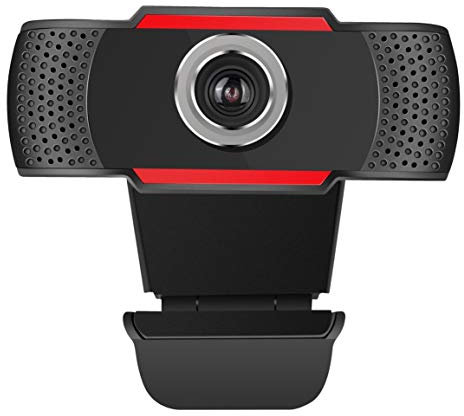 Techly 361438 Webcam USB Full HD 1080p con Riduzione del Rumore e Auto Focus Nero