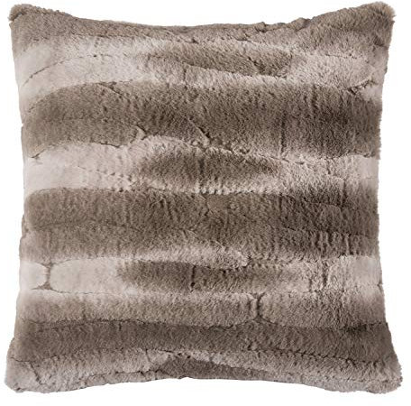 W4Y Pad Kissenhülle Cozy 45 x 45 cm Kunstfell-Optik mit RV weich Plus Füllung gratis