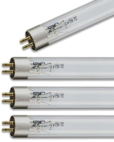 eco-filtration 4 Pack of 11 WATT UV Lamps Replacement Bulbs KOI Fish Pond Tank