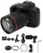 Appareil Photo Reflex Numérique, D5 F = 2,7 2,95 Mm 4K 64MP Zoom 16X Appareil Photo Numérique HD Vision Nocturne, Objectif Macro 62 Mm Caméra Vidéo Grand Angle 120° avec Lumière