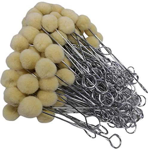 100 Tampons Applicateurs pour Primaire et Activateur Pare-Brise – Applicateurs Jetables pour Colle Polyuréthane PU – Tampons de Préparation de Surface pour Collage de Pare-Brise et Vitrage Automobile