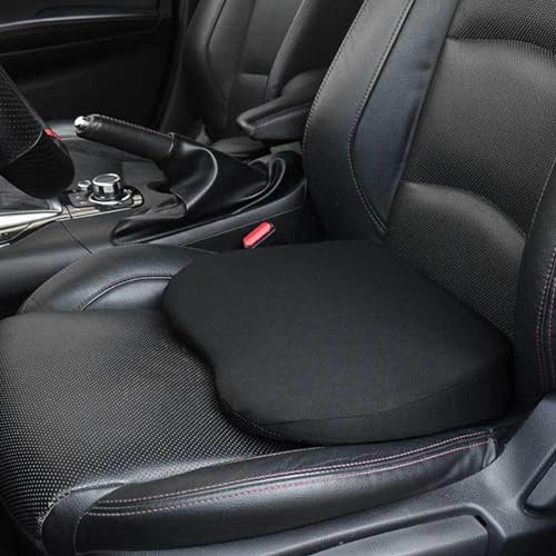 Zuasdvnk Autositzkissen, Ergonomisches Sitzkissen für Auto Sitzkissen Auto Sitzkeilkissen für Auto Fahrersitz Sitzkissen für Auto, Memory Foam Autositzauflage
