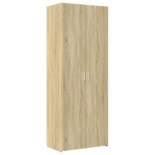 vidaXL Highboard Sonoma Oak 70x42,5x185 cm Engineered Wood