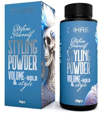 3D Hair Root Lifting Styling Powder Volumising Hold, Texturising Matte Effect, Thickens Hair & Styles 20g