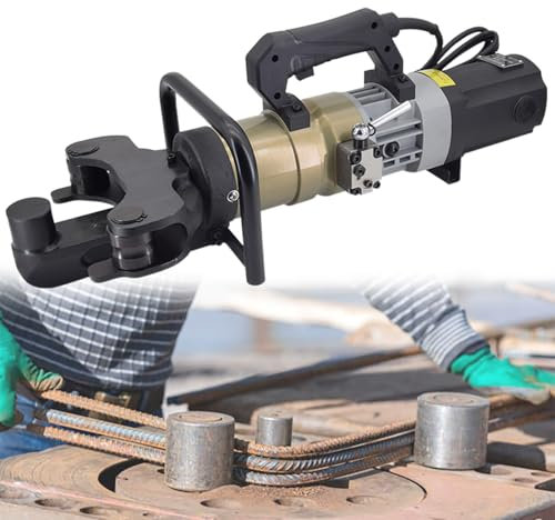GESAIDES Plieuse de Barres D'armature électrique 1800W Plieuse de Barres D'armature Hydraulique,22to36mm