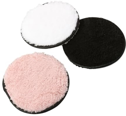LIFKOME 3pezzi Per Struccare Spugne Rimuovi Makeup Lavabili Colori Profonda Per e Sensibile