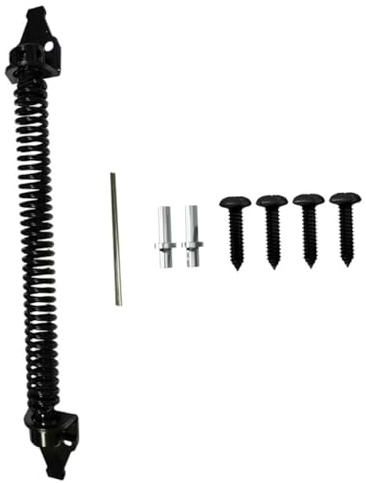SEWOART Gate Spring Door Closer Self Closing Automatic Spring Hinge for Wooden Fence Gates Outdoor Hardware Tools