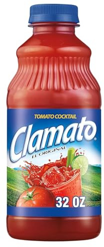 Clamato Original 946 ml – Salsa de Tomate con Almeja para Micheladas, Ceviches y Cócteles - Pack Laborawi (1 x 946ml)