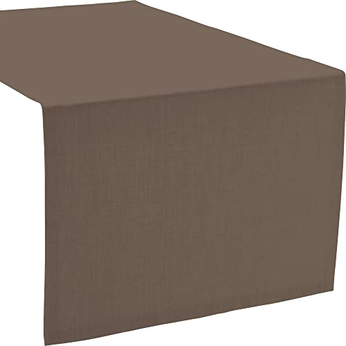 Sander Tischläufer Loft fleckabweisend café Größe 50x140 cm