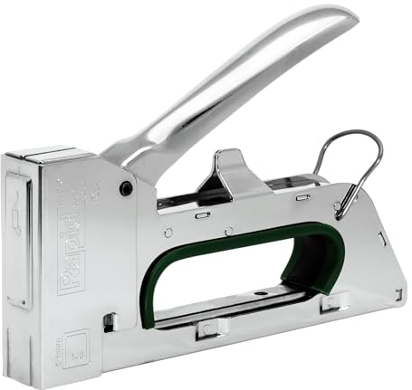 Rapid R14 Handtacker - Kompakter Tacker aus Stahl für Folien und Isolierungen, für Typ 140 Klammern (6-8 mm), Ergonomisch, Rückschlagfrei