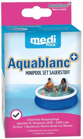 Medipool Minipool Set Sauerstoff - Aquablanc 0,32 kg chlorfreie Wasserpflege