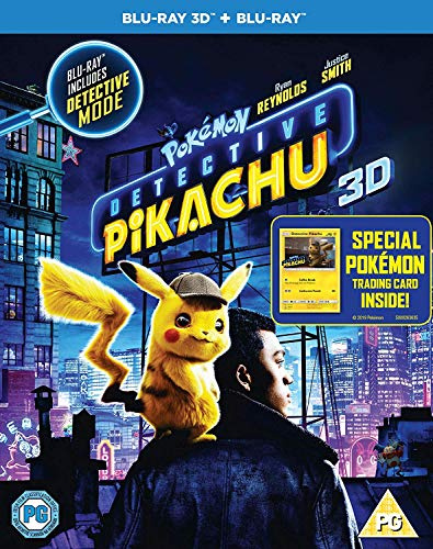 Detektiv Pikachu – Pokémon [3D Blu-ray + Blu-ray]