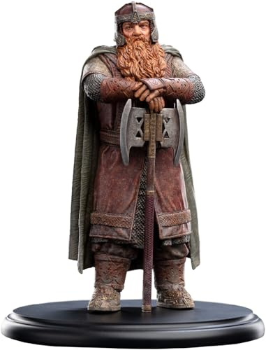 Weta Workshop Petite Statue en polystone - Le Seigneur des Anneaux - Gimli, Fils de Gloin - Mini Statue