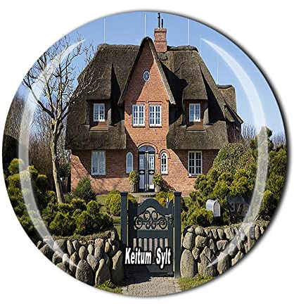 Keitum Sylt Germany Kühlschrankmagnet Kristall Touristen Souvenir Geschenkkollektion Kühlschrank Magnet Aufkleber