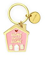 Legami Llavero unisex de metal esmaltado, llavero What a Keyring!, L 7 cm, zinc, tema scooter, anillo en espiral, acabado brillante, colores brillantes, colgante para decorar el bolso, Casa, L 7 cm,