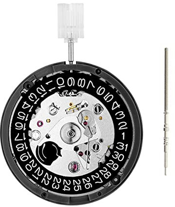 Movimiento mecánico de 3 dígitos NH35A Ventana de Fecha, Reloj automático de, Kit de reemplazo de Movimiento, A