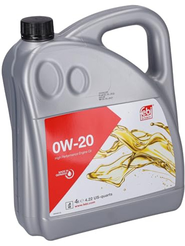 FEBI BILSTEIN Motoröl 0W-20 Helix Motor Öl ACEA C5 API SN Ultra Professional AV-L 4L Kompatibel mit VW Golf 7 Schrägheck 5G1, BQ1, BE1, BE2 Polo Schrägheck 6R1, 6C1 Passat Variant 3G5, CB5, AUDI