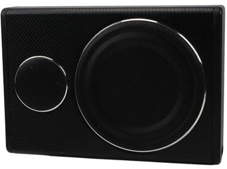 Acouto Ampli de Caisson de Basses de Voiture, Effets de Basse Haute Performance, Conception Ultra Fine, Fonction, Apparence Intelligente et élégante, fabriqué en Excellent PU, Aimant,