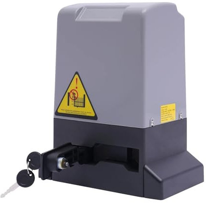 Apricancello automatico scorrevole Set apricancello elettrico scorrevole Set hardware motore automatico Apriporta veloce in metallo 1200/1800KG con telecomando per cancelli scorrevoli pesanti(750W)
