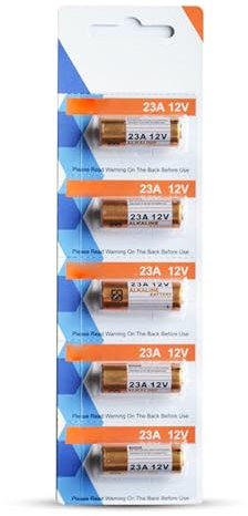 Rudiaoa 12V A23 Batería Seca Baterías Alcalinas para Electrónica Doméstica Y Campanas Control Control Remoto Celdas Juguete