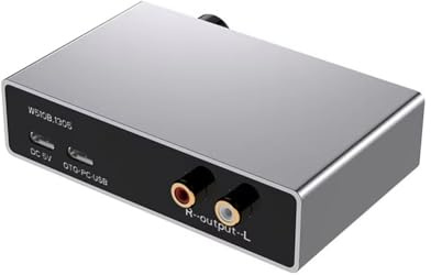 PpAaJK Amplificateur Audio Bluetooth Décodeur Carte Son USB Externe pour Ordinateur Décodage Amplificateur Wi-Fi pour Écouteurs