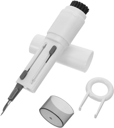 UKCOCO Kit Pulizia Elettronica Multifunzione 6 in 1 Portatile Spazzola per Tastiera Pulitore per Auricolari e Porta Telefono Strumento per Schermo Laptop e Cuffie per Manutenzione
