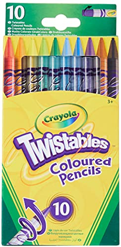 Crayola 5036345 - Buntstifte, Twistables, 10 Stück
