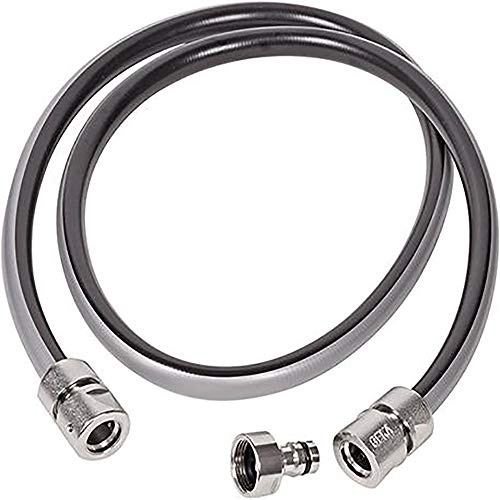 Geka Anschluss-Set für Schlauchwagen 15 m-1/2 Zoll, Metall, Mehrfarbig, 48 x 28 x 28 cm