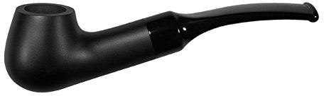 Vauen Pfeife Mini schwarz matt mit 9 mm Filter