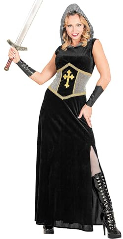 W WIDMANN MILANO Party Fashion - Kostüm Mittelalter Jeanne D´Arc, Kleid, Ritter, Faschingskostüme