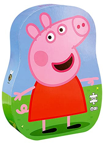 Peppa Wutz Deco Puzzle 24 Teile für Kinder ab 3 Jahren im Formkarton