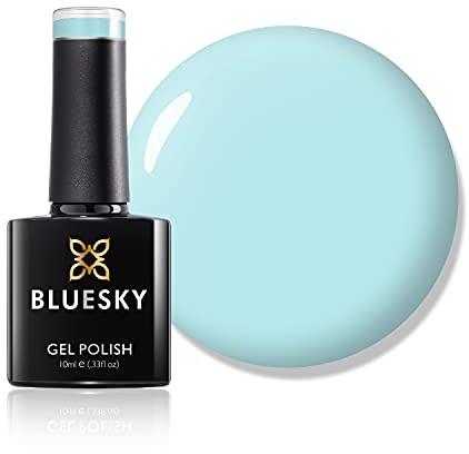 Bluesky Gel Nail Polish, Water Games SS2016, Light Blue, Long Lasting, Chip Resistant, 10 ml (Requires Drying Under UV LED Lamp)