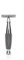 Edwin Jagger Diffusion 36 Series Rasierhobel, doppelseitig, Grau