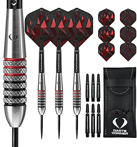 Dart Corner Astrofire Dart | Räfflat stål spets dartset | 22 g