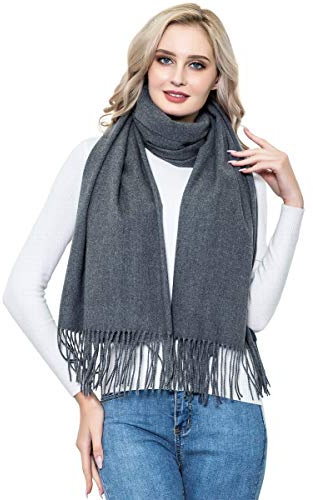 vimate Pashmina Wool Schal und Tuch, Damen Superweiche Wool Pashmina Schal Wrap für Abendkleider