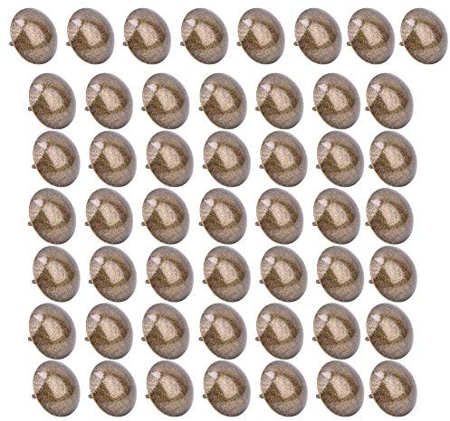 50 pz Puntine per Tappezzeria, Chiodi per Mobili a Testa Tonda Ispessimento in Ferro Chiodi per Tappezzeria Puntina da Disegno Puntina da Disegno Decorativa per Mobili Divano (19 * 20mm)